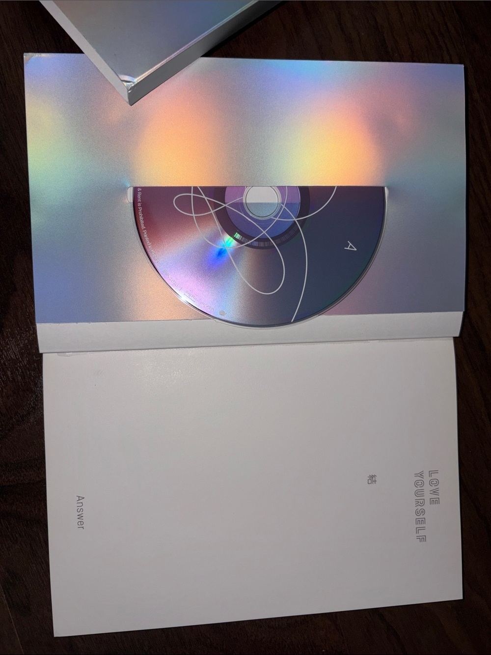 BTS Love Yourself Album - Iridescent Finish - Picture 4 of 5